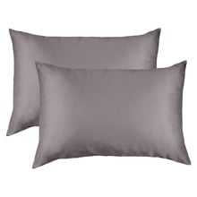 Mulberry Silk & Satin Standard Pillowcases (Set of 2)